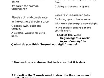 Poetry Comprehension