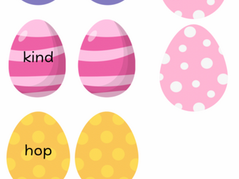 Easter adjective and verb activity