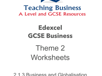 2.1.3 Business and Globalisation Worksheet