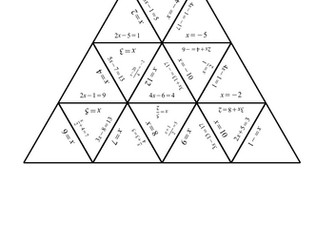 Solving two - step equations Tarsia
