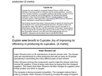 AQA GCSE UNIT 3 REVISON