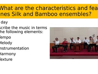 IGCSE Music - Music for Small Ensemble