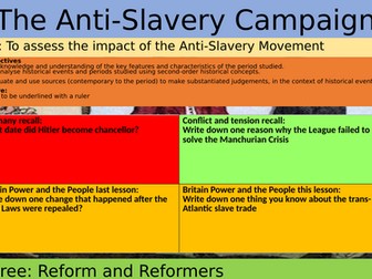 The Campaign to End Slavery