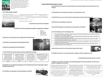 Days that Shook the World Documentary Worksheet: Hiroshima