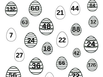 Times table Easter Egg Hunt