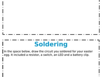 Soldering- Easter Egg Task