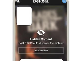 BeReal Display Template