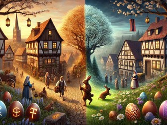 German Easter Worksheet Bundle