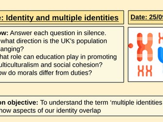 Identity and multiple identities