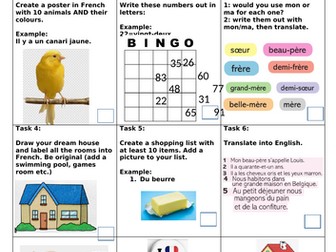 Homework sheet Dynamo 1 Module 4