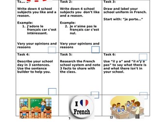 Homework sheet Dynamo 1 Module 2