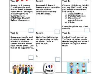 Homework sheet Dynamo 3 Module 2