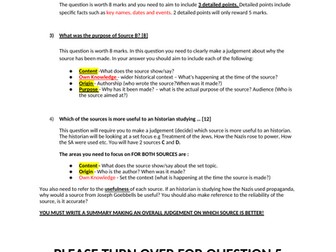 Step by Step guide to Germany In transition questions