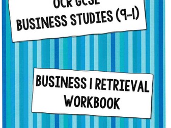 OCR GCSE Business Paper 1 booklet