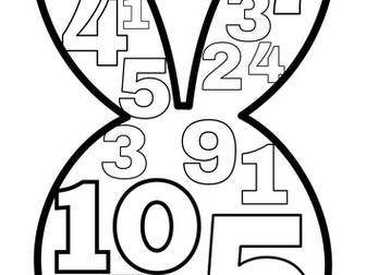 Bunny Maths Activity