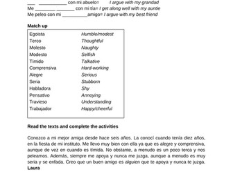 Spanish GCSE-Reading Bundle-AQA-Edexcel