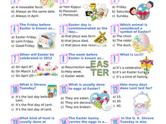 Easter-Quiz