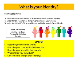 Year 7 PSHE: Identity