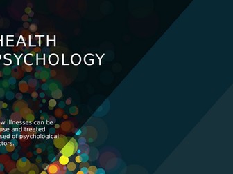 How Illness can be cause by psychological factors