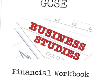 (I)GCSE Business Finance - Workbook