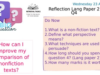 All in one LANG & LIT resource sheets