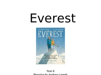 English Planning: Everest (2 pieces of writing)