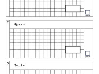 Editable KS2 Arithmetic Test