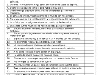 GCSE SPANISH: Tenses revision