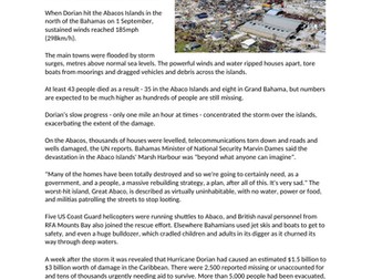 Hurricane Dorian 2019