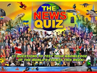 The News Quiz April 28th - May 5th 2025 Form Tutor Time Current Affairs