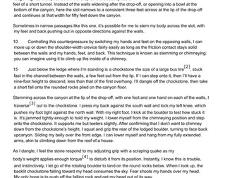 From 127 Hours  Between a Rock and a Hard Place by Aron Ralston SEN