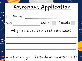 Astronaut Application