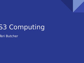 KS3 Computing: Transition Overview & Key Concepts