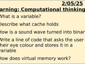 Subroutines - Programming Procedures Lesson GCSE Computer Science Python