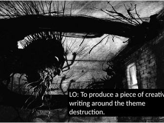 Creative writing lesson linked to A Monster Calls