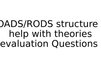 Unit 2 criminology evaluation summary tables