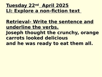 Year 2 instructions writing 2 week unit