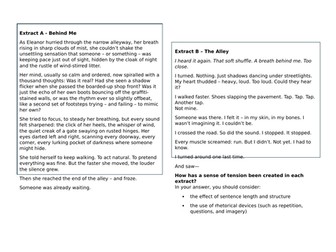 CCEA Unit 4 Task 2 Compare and Contrast