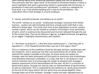 A Christmas Carol Key Quotations