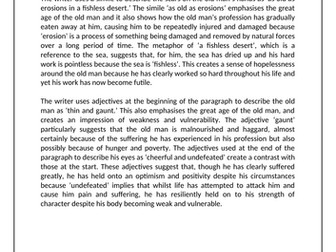 AQA Language Paper 1 Run Through  (with complete model responses) Q2, Q3 & Q4