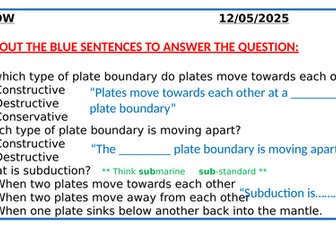 Where are volcanoes - with FORMATIVE ASSESSMENT