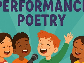 Performance Poetry – Complete 5-Day Unit (KS2)