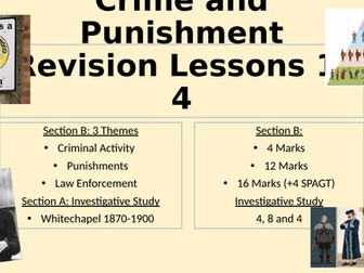Crime and Punishment Revision Lesson