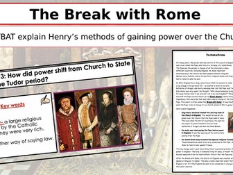 The Break with Rome