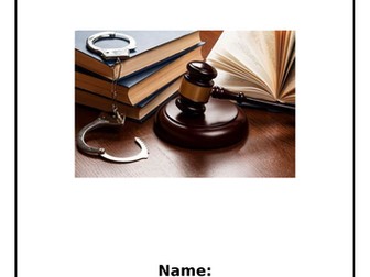 Eduqas Rules of Criminal Law Workbook