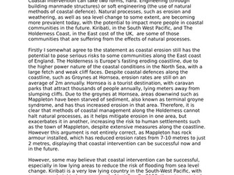 AQA A-Level Physical Geography key theme essay plans