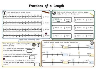 Fractions of a Length (Y2)
