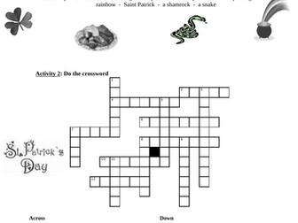 Saint Patrick's Day and past