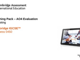 Business Studies. Section 3. Marketing