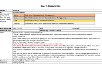 Reproduction Scheme of Learning